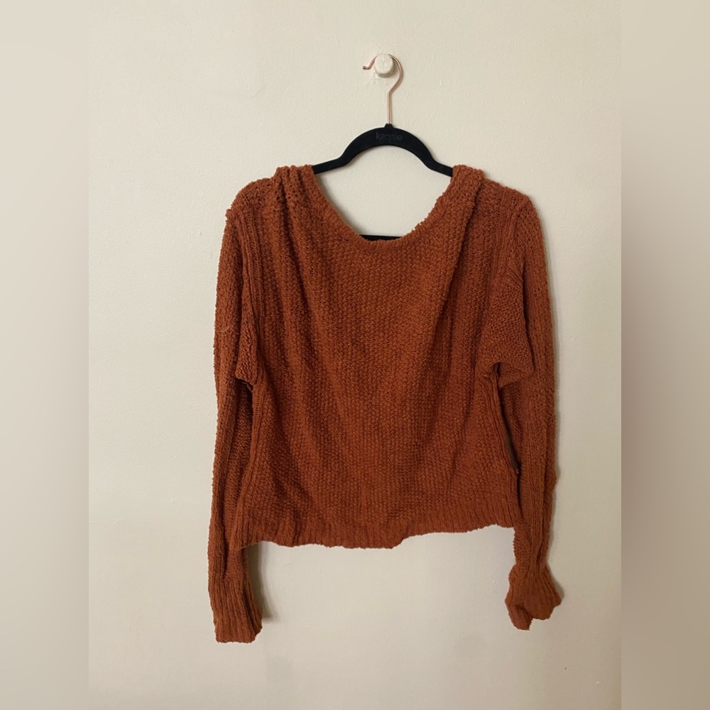 Free People cable-knit slouchy sweater - Picture 2 of 2